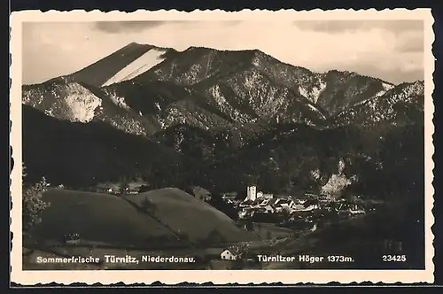 AK Türnitz, Türnitzer Höger, Bergpanorama