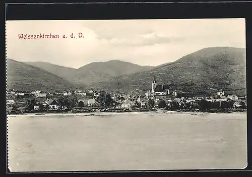 AK Weissenkirchen a.d. Donau, Gesamtansicht