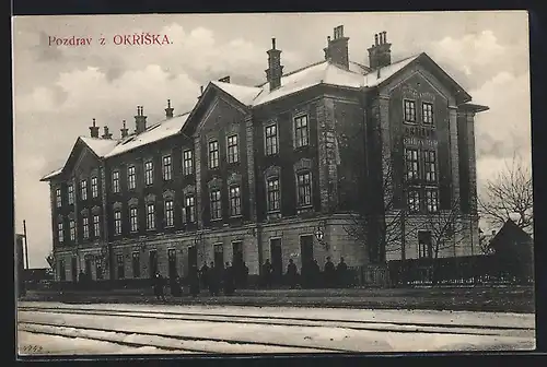 AK Okrisky, Nádrazi