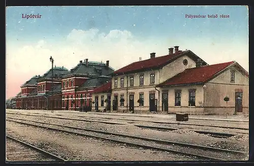 AK Lipotvar, Palyaudvar belsö resze, Bahnhof