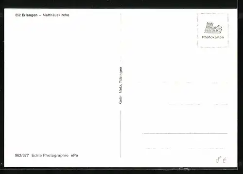 AK Erlangen, Matthäuskirche
