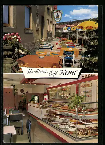 AK Kronach / Frankenwald, Konditorei-Café Kestel