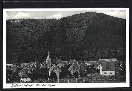 AK Freienohl, Ortsansicht mit Blick zum Küppel