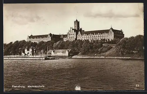AK Flensburg, Blick auf die Marineschule