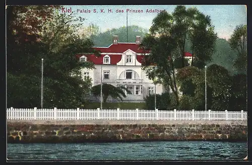 AK Kiel, Palais S. K. H. des Prinzen Adalbert