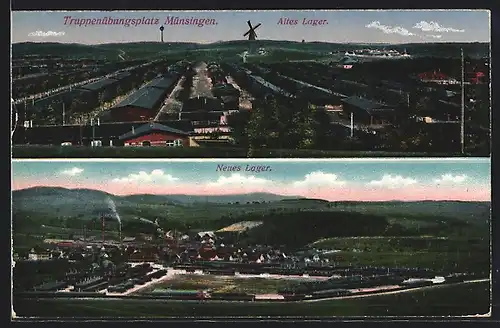AK Münsingen, Truppenübungsplatz, Altes und neues Lager