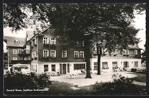 AK Fleckenberg /Hochsauerland, Gasthaus Wiese Jagdhaus