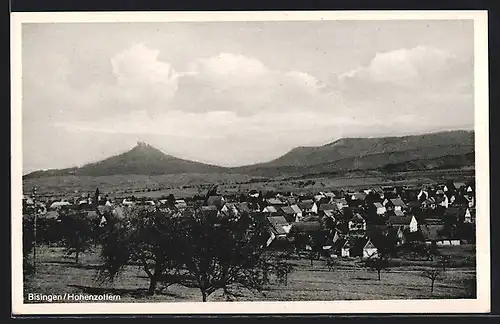 AK Bisingen, Panorama-Ansicht mit Umgebung