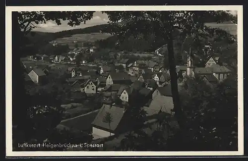 AK Heigenbrücken i. Spessart, Panorama