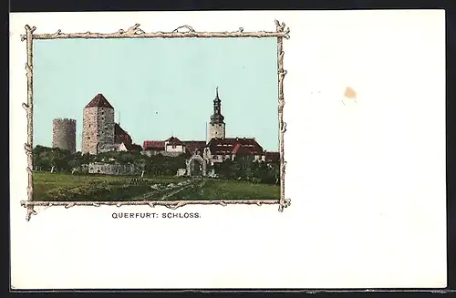 AK Querfurt, Blick auf das Schloss