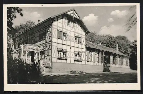 AK Bad Rastenberg i. Thür., Blick auf das Kurhaus
