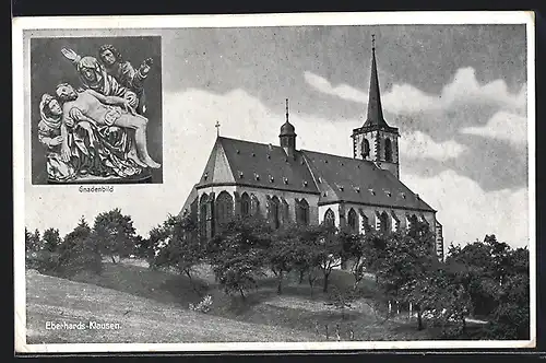 AK Eberhards-Klausen, Blick auf die Kirche, Gnadenbild