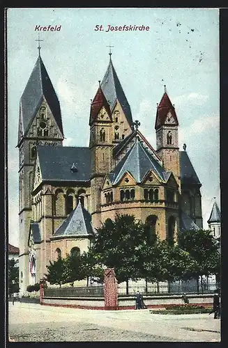 AK Krefeld, An der St. Josefskirche