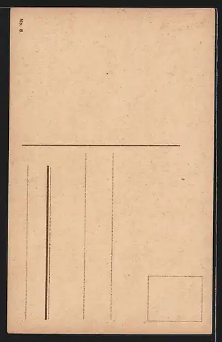 AK Crefeld, Partie am Carl Wilhelm-Denkmal