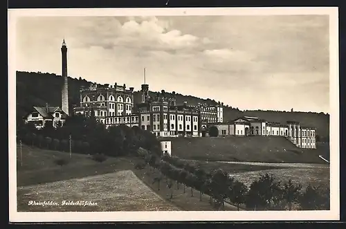 AK Rheinfelden, Partie am Feldschlösschen