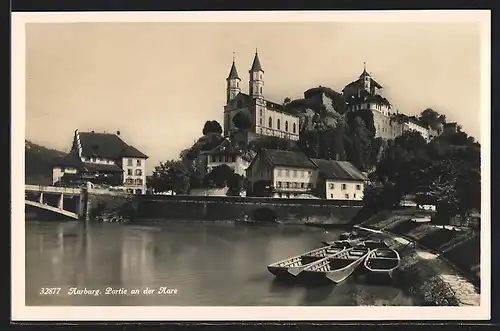 AK Aarburg, Partie an der Aare