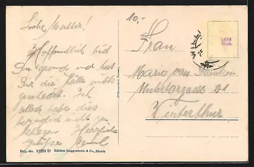 AK Willisau, Totalansicht von einer Anhöhe