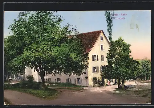 AK Fahr, Kloster Fahr, Wirtschaft