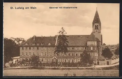AK St. Ludwig am Main, Seminar mit Klosterkirche
