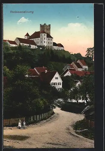 AK Reissensburg, Blick zur Burg