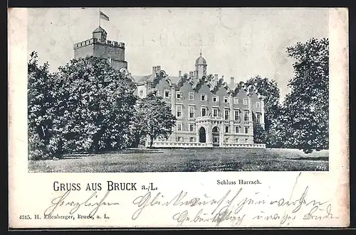 AK Bruck a. d. L., Schloss Harrach