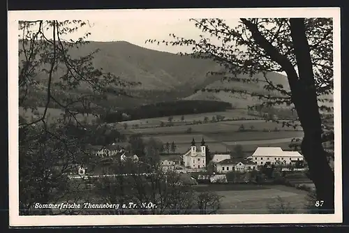 AK Thenneberg a. Tr., Ortspartie mit Kirche