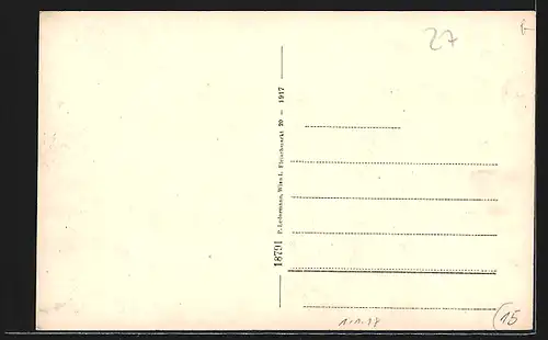 AK Weissenbach, Totalansicht aus der Vogelschau