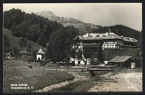 AK Wienerbruck, Hotel Burger