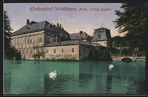 AK Hadersdorf-Weidlingau, Schloss Laudon