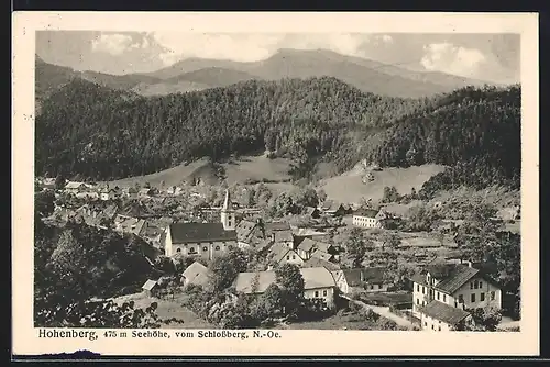 AK Hohenberg, Ausblick vom Schlossberg