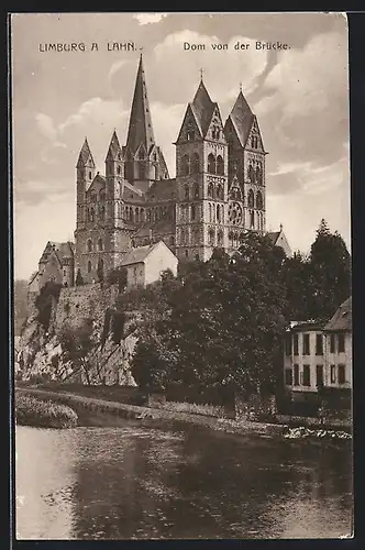 AK Limburg a. d. Lahn, Dom von der Brücke