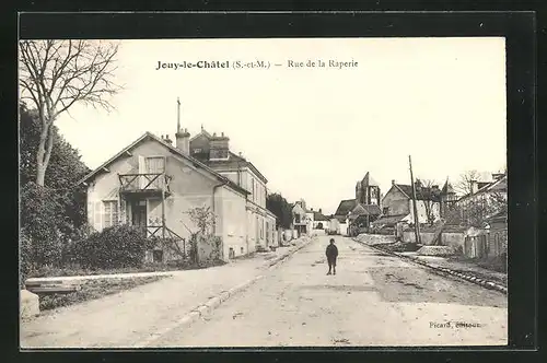 AK Jouy-le-Châtel, Rue de la Raperie