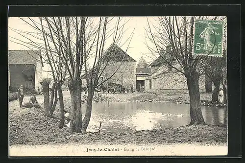 AK Jouy-le-Châtel, Étang de Beaupré