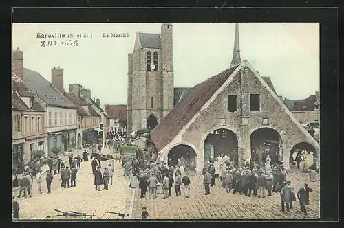 AK Égreville, La Marché