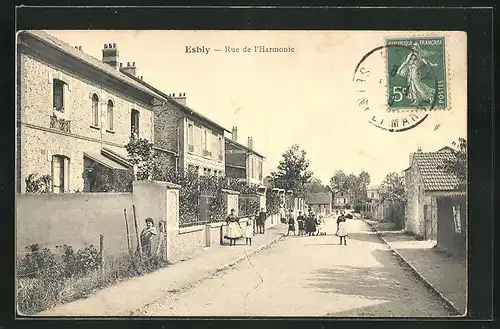 AK Esbly, Rue de l`Harmonie