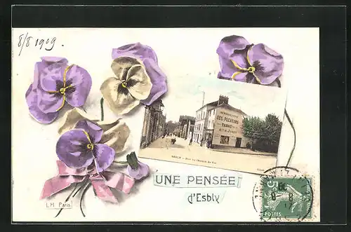 AK Esbly, Rue de Chemin du fer