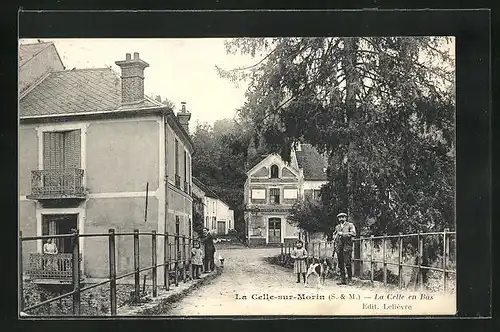 AK La Celle-sur-Morin, La Celle en Bas