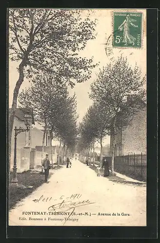 AK Fontenay-Trésigny, Avenue de la Gare