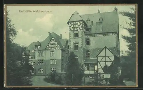 AK Waldbreitbach, Blick zur Heilstätte