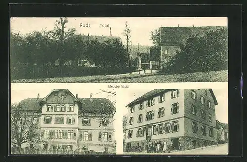 AK Rodt / Lossburg, Gesamtansicht & Bruderhaus