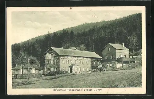 AK Erlbach i. Vogtl., Kinderheim Tannenmühle