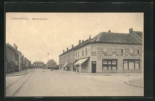 AK Leopoldsburg, Bahnhofstrasse