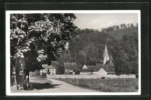 AK Blaubeuren, Blick zum Ort