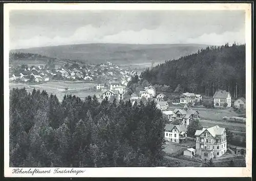 AK Finsterbergen, Blick auf den Höhenluftkurort