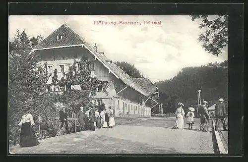 AK Höllsteig, Gasthaus Sternen im Sonnenschein