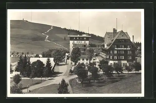 AK Feldberg / Schwarzwald, Blick zum Feldberger - Hof