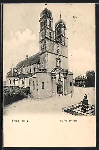 AK Säckingen, St. Fridolinkirche