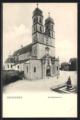 AK Säckingen, St. Fridolinkirche