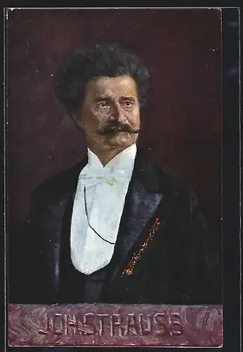 AK Johann Strauss, Komponist, 1825-1899