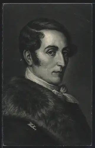 AK Carl Maria von Weber, Komponist